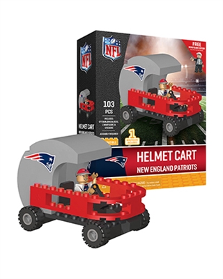 New England Patriots OYO Sports Helmet Cart with Minifigure